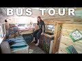 From van life to bus life  traveling builder builds his own skoolie conversion