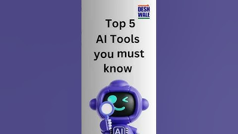 AI Tools That Are Shaping the Future! | Top 5 List 🧠 #aitools #ai #shorts