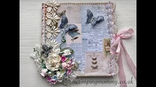Basic shabby chic mini album