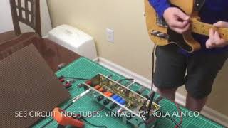 5E3 Circuit: First Audio Test