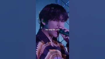 BTS "Jump" Live V version 😊💜😎
