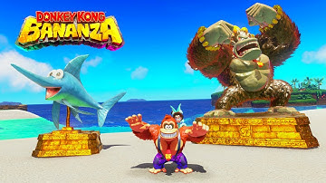 DK Bananza - All New Statues - DK Island Event (Enguarde / Kong Bananza)