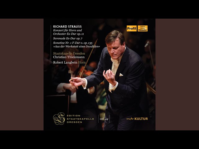 Strauss (Richard) - Concerto pour cor & orch n°1: Rondo allegro final : R.Langbein / Staatskapelle Dresde / C.Thielemann