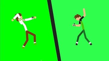 Ben 10 Omniverse Vs Ben 10 Omni kix (Stick nodes)