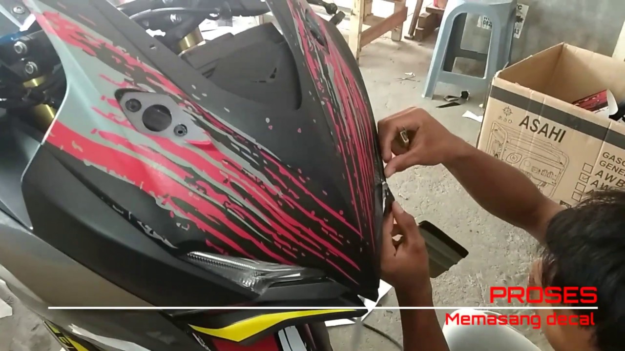 Modifikasi Decal Stiker Honda CBR 250 Beedecal Stiker YouTube