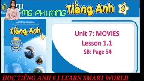Học Tiếng Anh 6 ( I Learn Smart World) Unit 7: MOVIES: Lesson 1.1