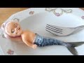 Eating a living mermaid                                                   asmr eating sounds