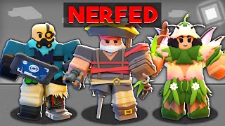 I MADE EVERY Nerfed KIT LOOK OP In Roblox Bedwars..