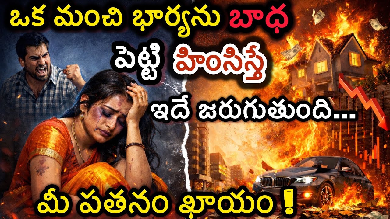 ఒక మంచి భార్యను బాధ పెట్టి హింసిస్తే ఇదే జరుగుతుంది..మీ పతనం ఖాయం#husbandwife#motherinlaw#marriage