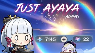 Wishing for Ayaka for the LAST time (I swear) | Ayaka Pulls | Genshin Impact