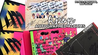 KPOP AUTOGRAPHED / SIGNED ALBUM COLLECTION [ NCT | STRAY KIDS | RED VELVET ]