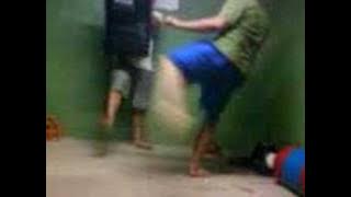 Sunaryo trying to perfect the Thai Kick (2006)