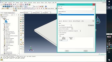 How to Model 2 Layered Pavement Structure in Abaqus_Part2 Material