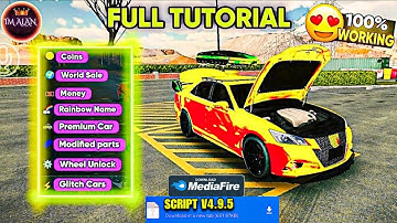 FULL TUTORIAL SCRIPT CAR PARKING MULTIPLAYER V4.9.6.1 PREMIUM CAR UNLOCK 2025 INSTALL GG سكربت