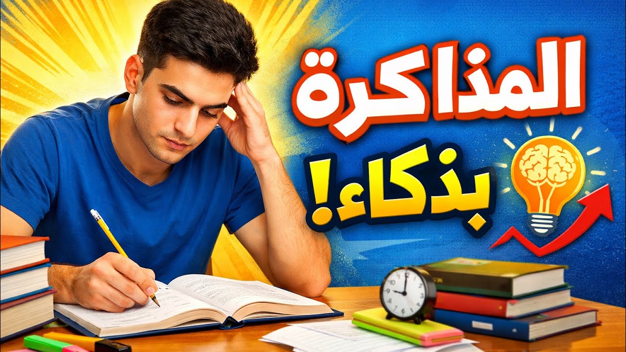 فن المذاكرة وعدم النسيان 📚📝