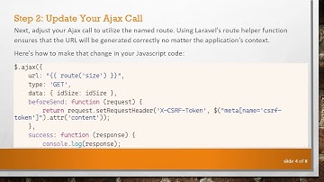 Resolving 500 Internal Error in Laravel Ajax Requests