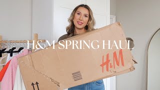 HUGE H&M SPRING TRY ON HAUL 2024 🌸