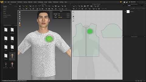 Marvelous Designer 9.5 3D Garment Editing: Select Mesh Tools Group