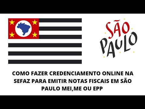 COMO FAZER O CREDENCIAMENTO ONLINE NA SEFAZ PARA EMISSÃO DE NOTAS FISCAIS PASSO A PASSO !!?