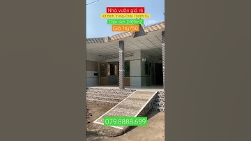 Bán nhà vườn dt 2400m2 giá 1tỷ750tr Xã Bình Trưng,Châu Thành.Tiền Giang