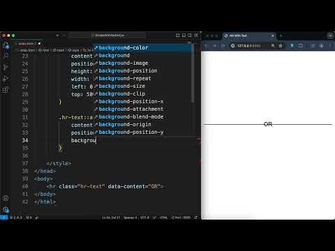 Create divider with