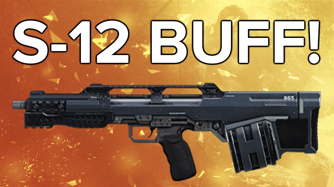 Advanced Warfare In Depth: S-12 Buff! (This Gun Is Good ...