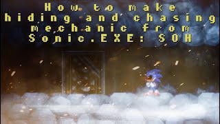 How to make Hiding and Chasing from Hide and Seek Act 2 (Sonic.EXE: SOH) | Clickteam Fusion tutorial