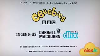 CBeebies/Ingenious/Darrell MacQueen/DHX Media Logo