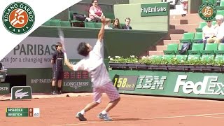 T. Berdych V. Y. Nishioka 2015 French Open Mens Highlights R128