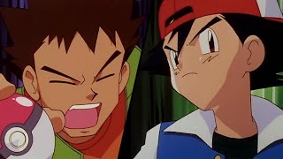 Ash battles Brock! | Pokémon: Indigo League |  Clip