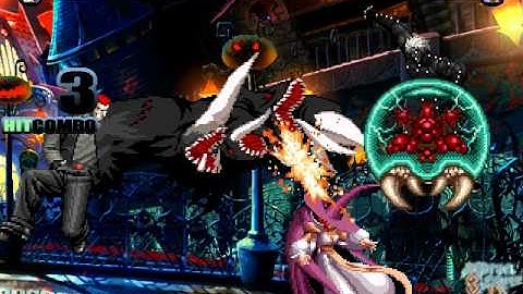 Capcom fighting Evolution Max mugen Krizalid and N yamazaki team part 5