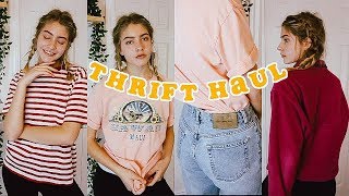 TRY-ON Thrifted Haul 2018