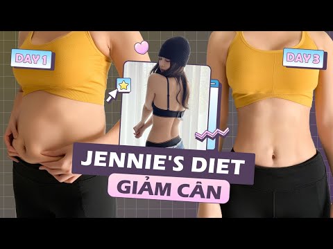 #1 3 ngày ăn kiêng theo Jennie Blackpink | Giảm mỡ bụng | Eat clean | Thực đơn giảm cân | Cần tây Mới Nhất