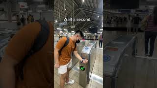 Using MAYA QR at LRT 1 (I use my Apple Watch with it)
