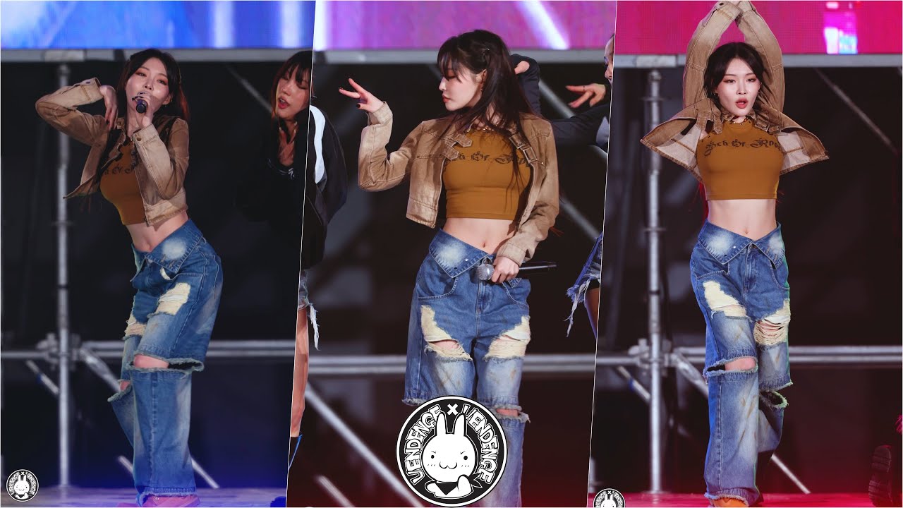 [4K] 240529 청하 직캠 '롤러코스터(Roller Coaster)' CHUNG HA Fancam @안양성결대학교 축제  By 벤뎅이