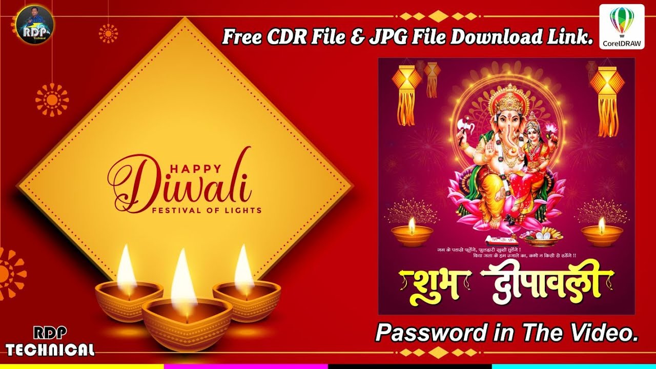 Happy Diwali Poster Design Design In Corel Draw Tutorial 25 Festival happy-diwali-poster-design-design-in-corel-draw-tutorial-25-festival