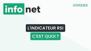 L'indicateur RSI, c'est quoi ? (définition, aide, lexique, tuto, explication)
