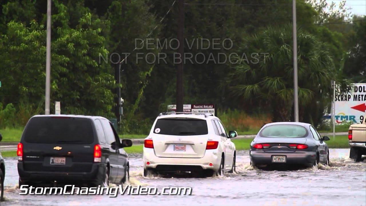 9/24/2013 Punta Gorda, FL Street Flooding