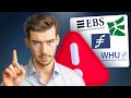 Mache NICHT Diesen Fehler Wenn Du Dich An HSG WHU FS EBS Bewirbst Mache NICHT Diesen Fehler Wenn Du Dich An HSG WHU FS EBS Bewirbst