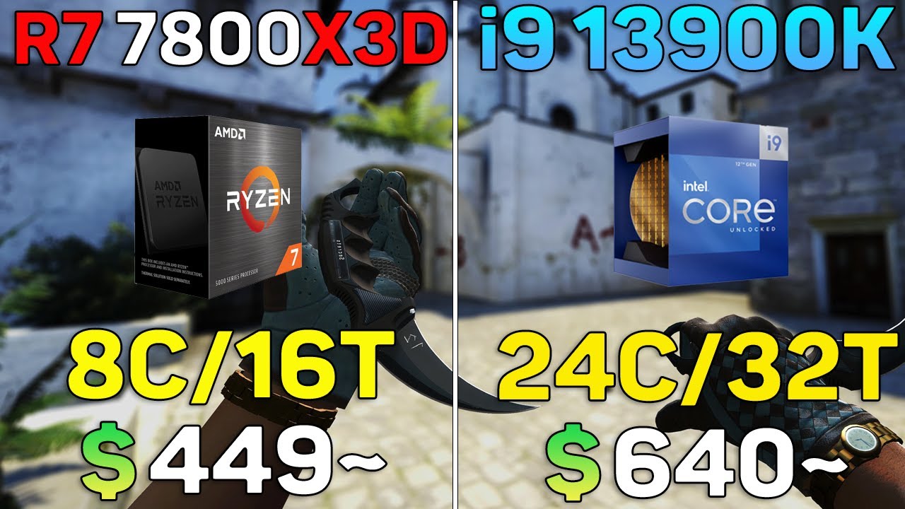 AMD Ryzen 7 7800X3D launch review roundup depicts CPU beating Intel Core  i9-13900K/KS in gaming while using less than half the power -   News