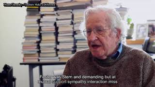 Noam Chomsky Teachers Make a Difference interview by Rose Wachter