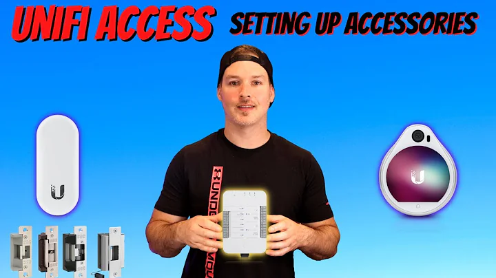 Unifi access complete setup part 2 : Adding door strike and motions