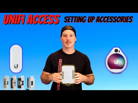 Unifi access complete setup part 2 : Adding door strike and motions