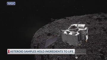 NASA says asteroid sample contains building blocks of life