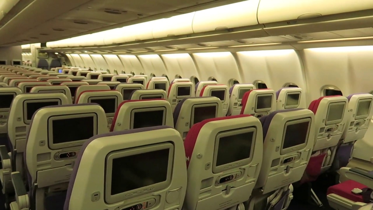 Thai Airways A330-300 Flight Experience: TG574 Bangkok to