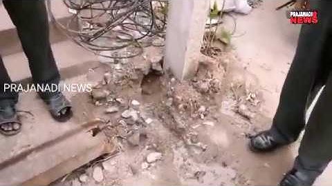 Sircilla | Cess | Department Neglected Road Widening Works Damaged Water Pipe Lines