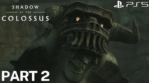 Shadow Of The Colossus (PS5) 4K HDR - Gameplay Part 2 - Quadratus - 2nd Colossus Boss Fight