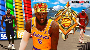 "LEGEND" LEBRON JAMES BUILD WITH 99 DRIVING DUNK + 99 3PT IS THE BEST BUILD IN NBA 2K23!!!