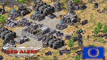 Red Alert 20XX 1.0.6C - 3vs3 Hard AI with European Union