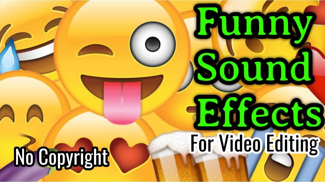 Funny Sound Effects For Video Editing | No Copyright | Free Audio SFx |  MU20 - YouTube